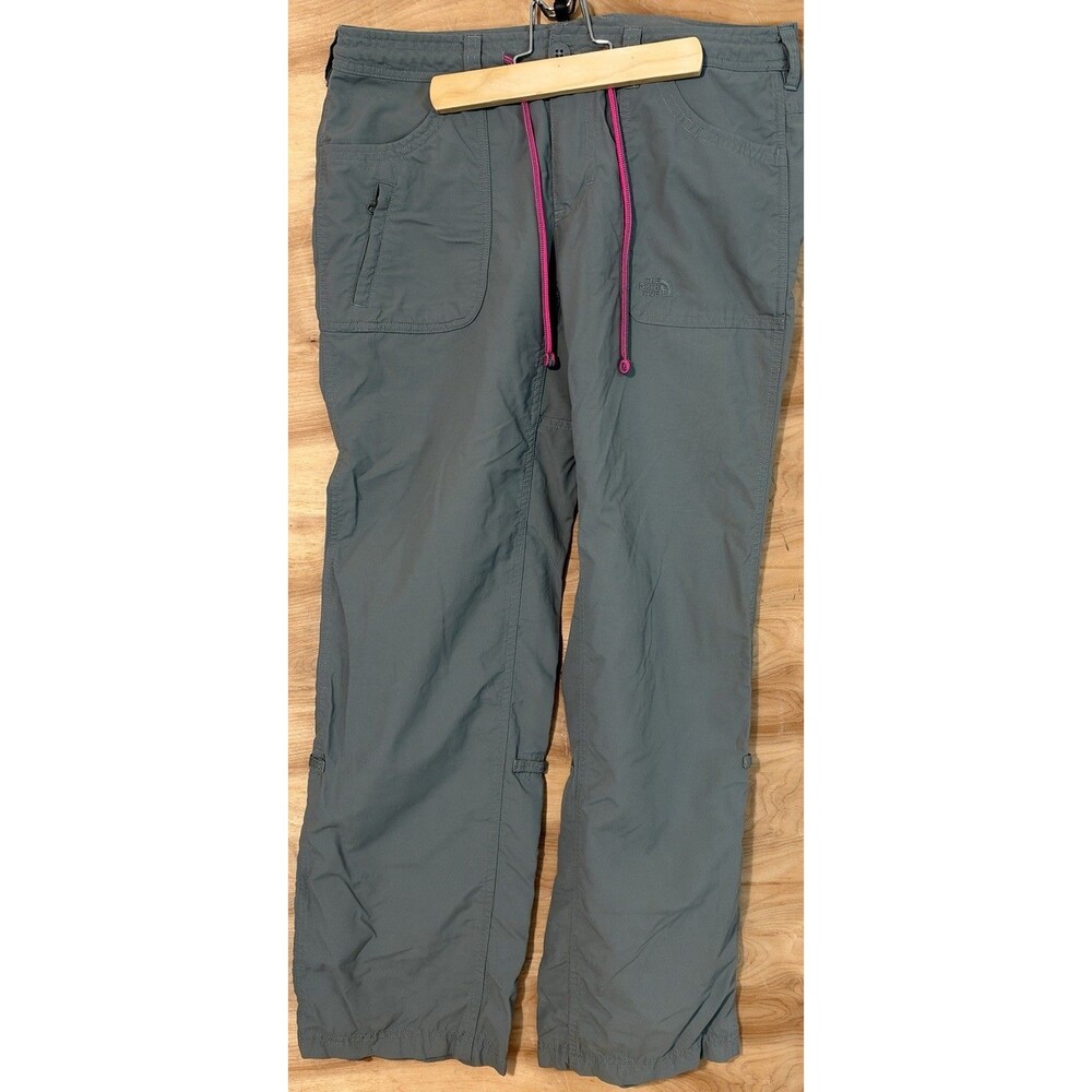 The North Face Pants Woman 6 Hiking Lightweight Outdoor Gorpcore Gray Cargo